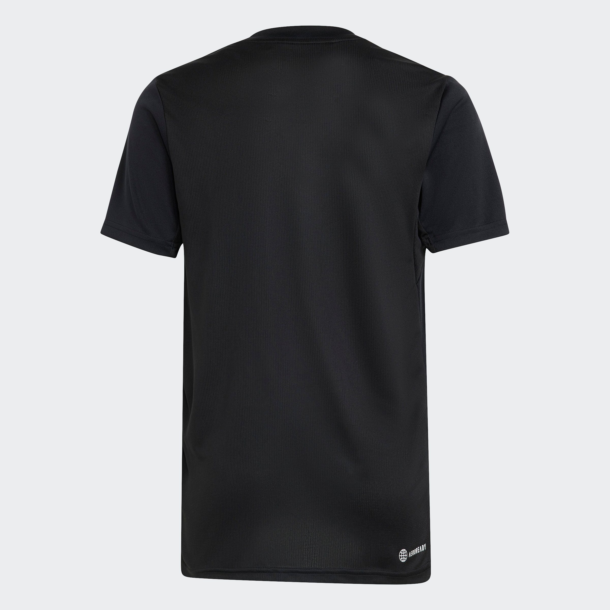 adidas Sportswear T-Shirt Black LOGO TR-ES / U T White