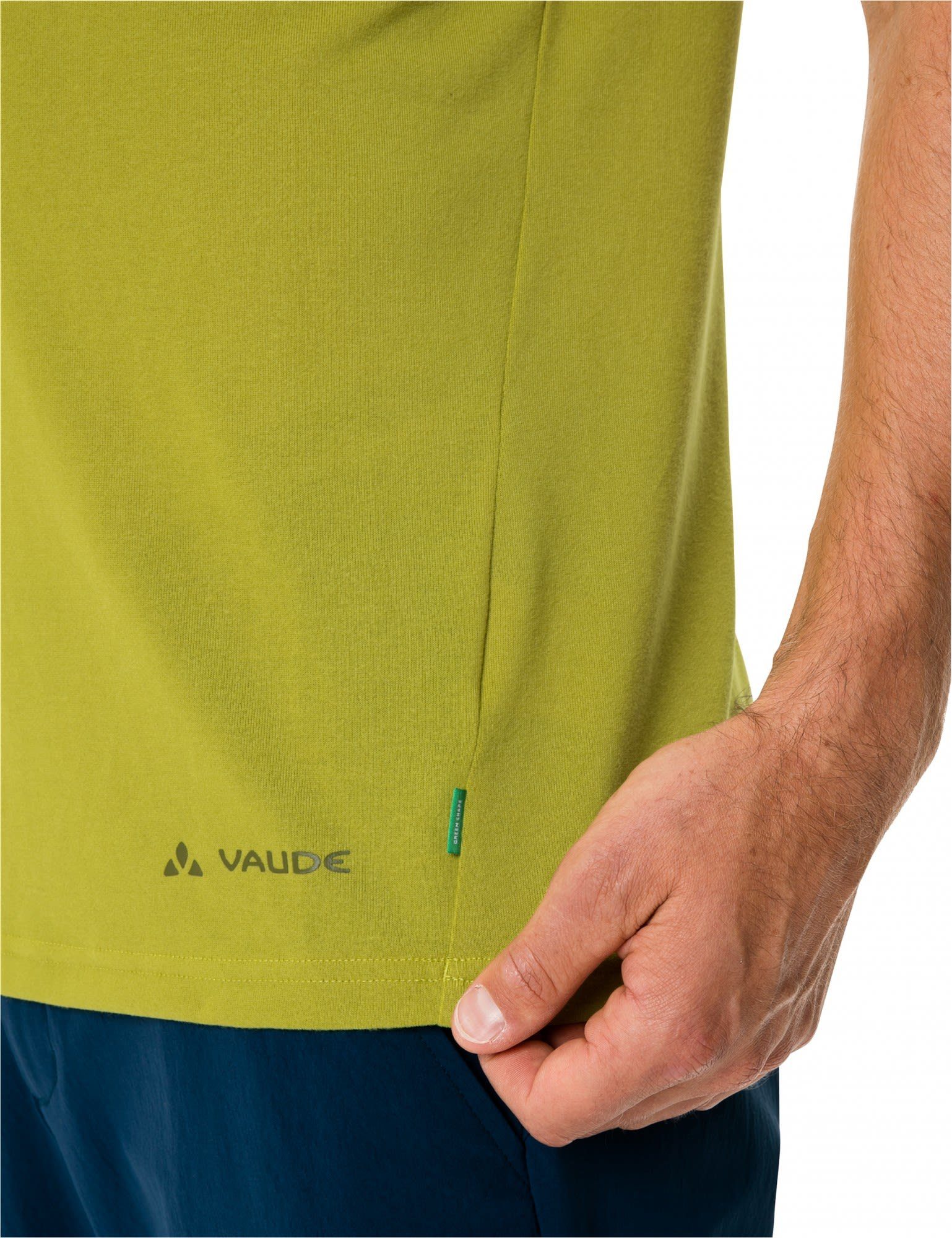 T-shirt Wild Uni Lime Herren T-Shirt Mens VAUDE Vaude Kurzarm-Shirt Gleann