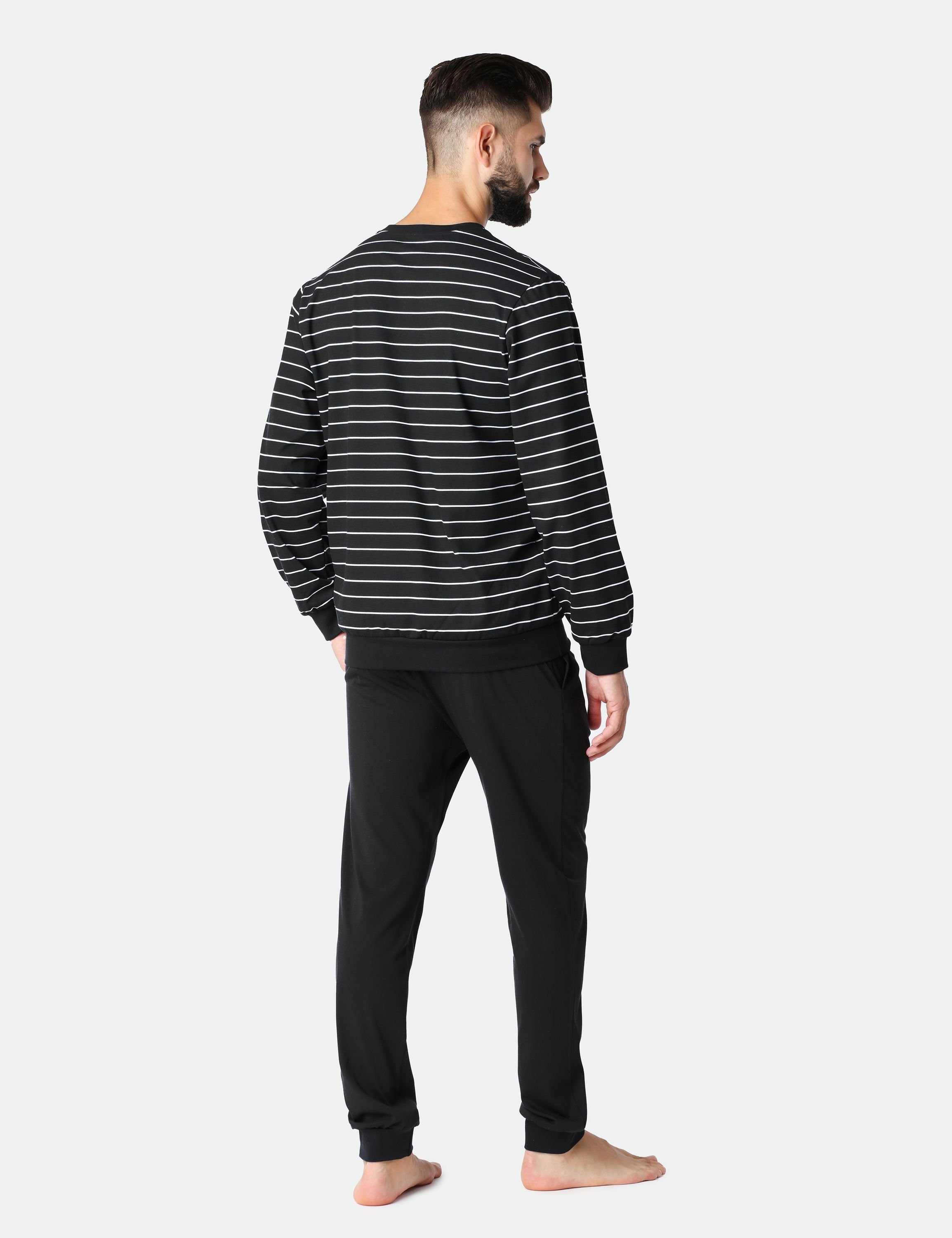 Ladeheid Schlafanzug Herren Pijama aus Baumwolle günstig online kaufen