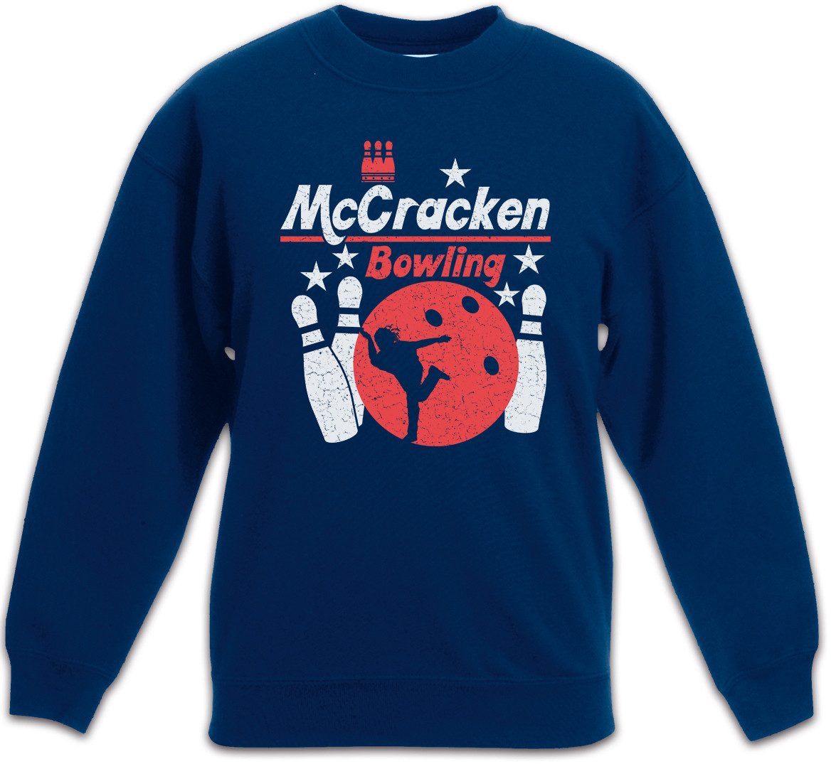 Sweatshirt McCracken Bowling Kinderpullover Gamer Gaming Kingpin Games Fun Let's