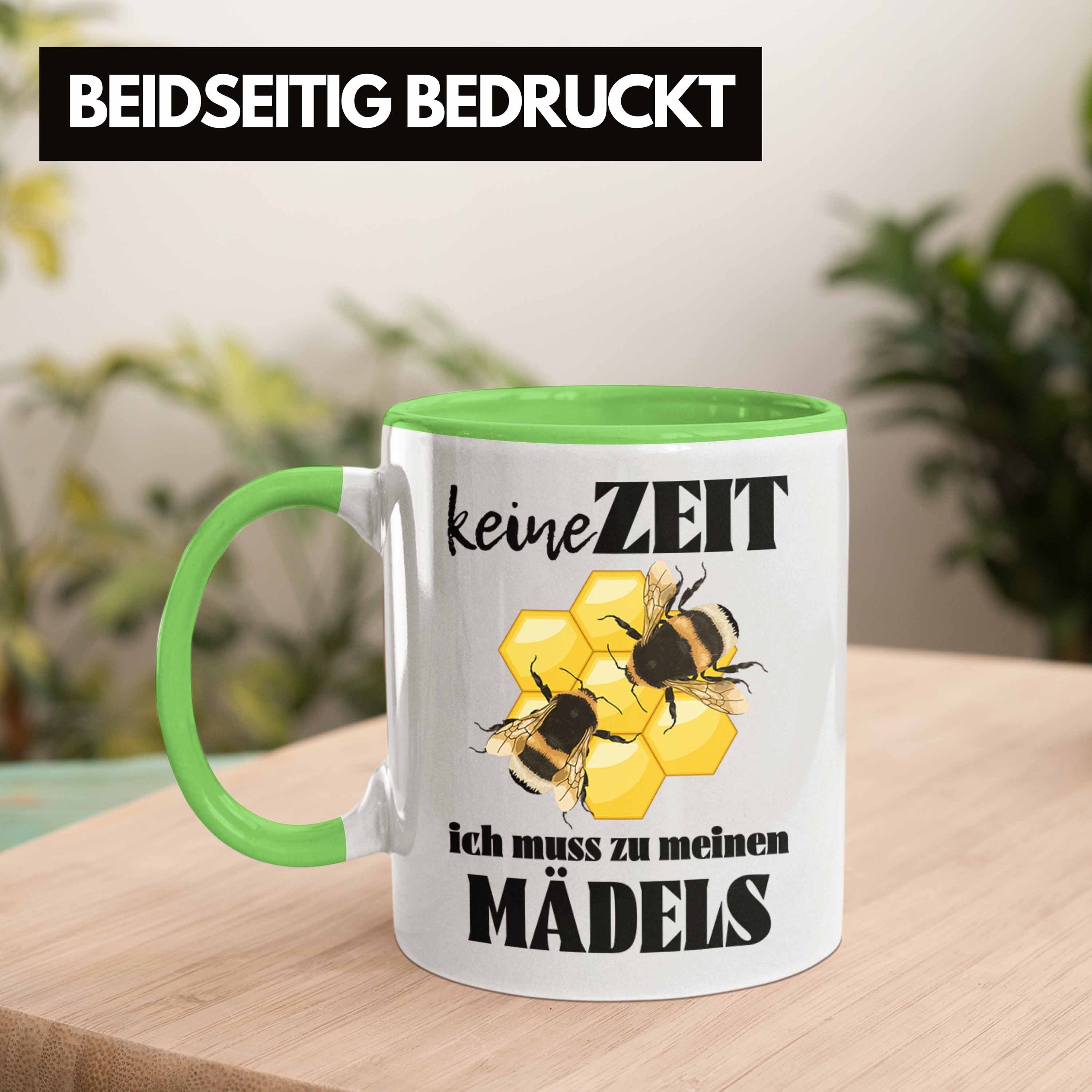 Grün Zuebhör Bienen Imker Geschenk Tasse Bienenzüchter Kaffeetasse Trendation Geschenkideen Bienenzucht Tasse Trendation -