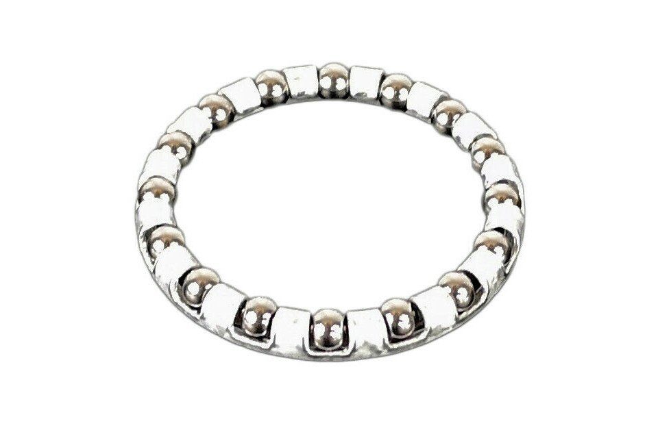 TiyoBike Fahrrad-Kugellager Kugelring 1 Steuersatz 5 32 x16 Cr Mo silber lose