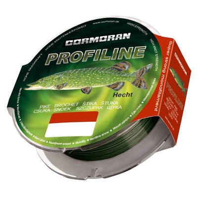 Daiwa Cormoran Angelschnur, 400 m Länge, Cormoran Profiline Hecht 400m 0.30mm Monofile Angelschnur