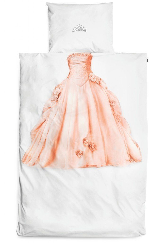 Snurk Kinderbettwäsche Prinzessin, Perkal, 2 teilig, Kostüm, Märchen, Königin