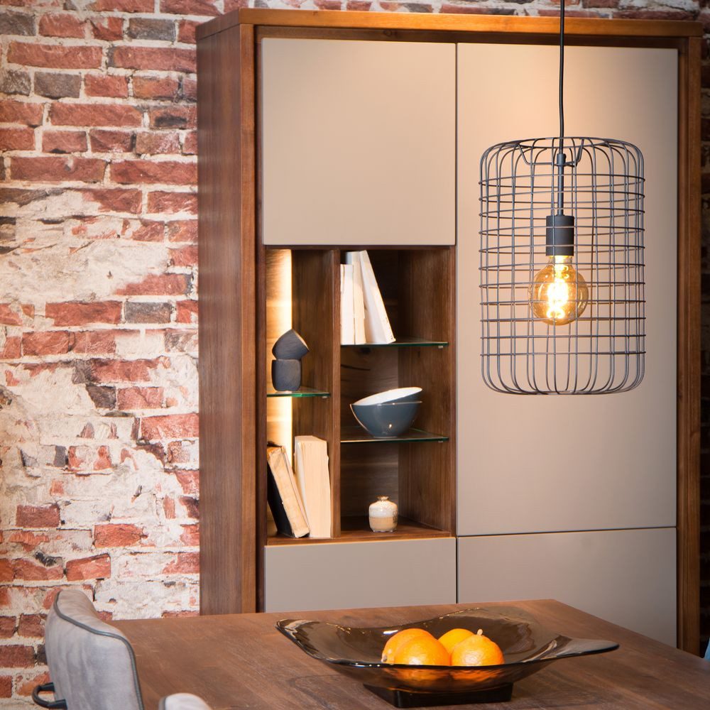 Lucide Pendelleuchte Pendelleuchten Esmee in Schwarz E27