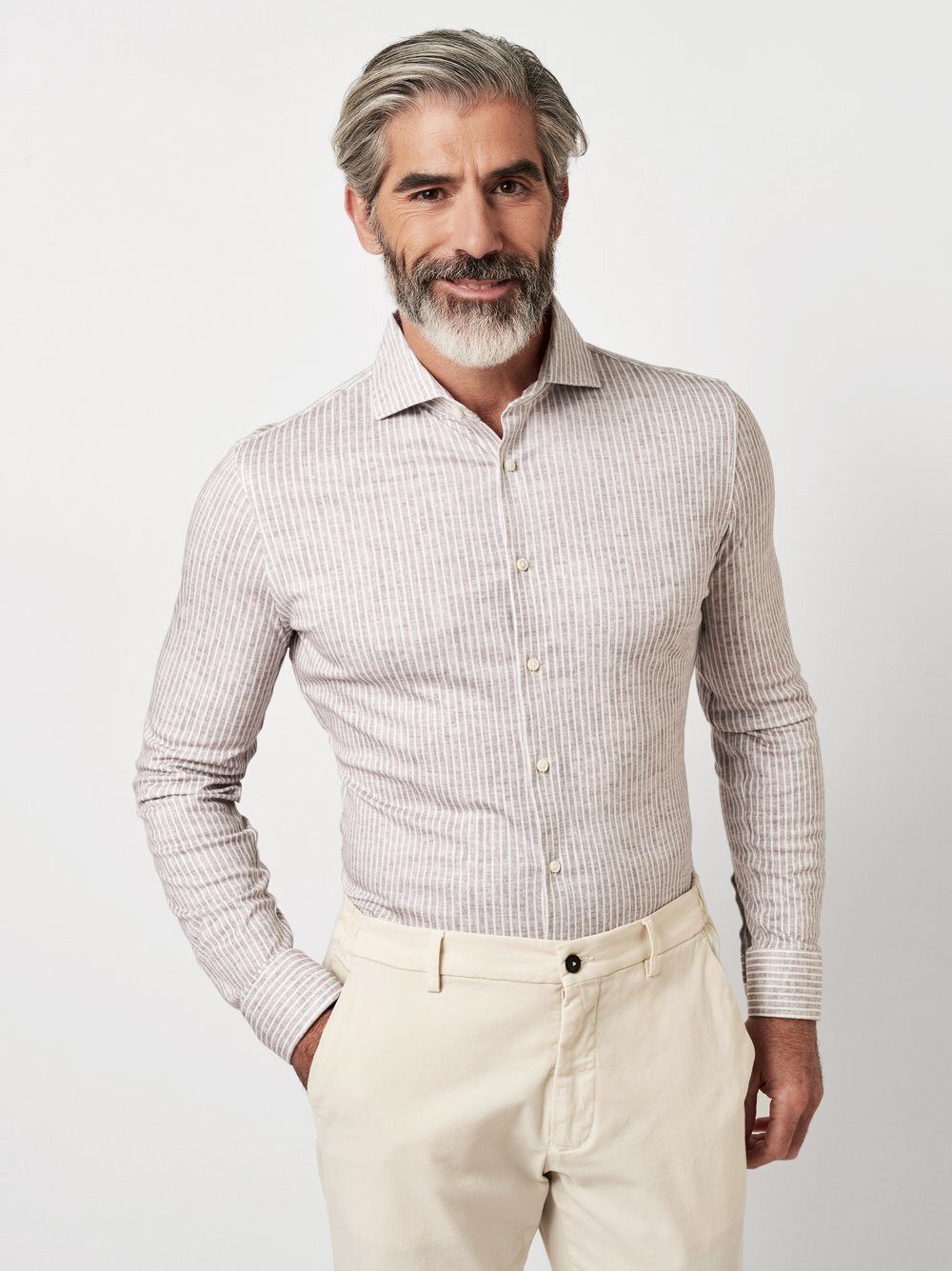 DESOTO Businesshemd Luxury Hai aus Jersey günstig online kaufen