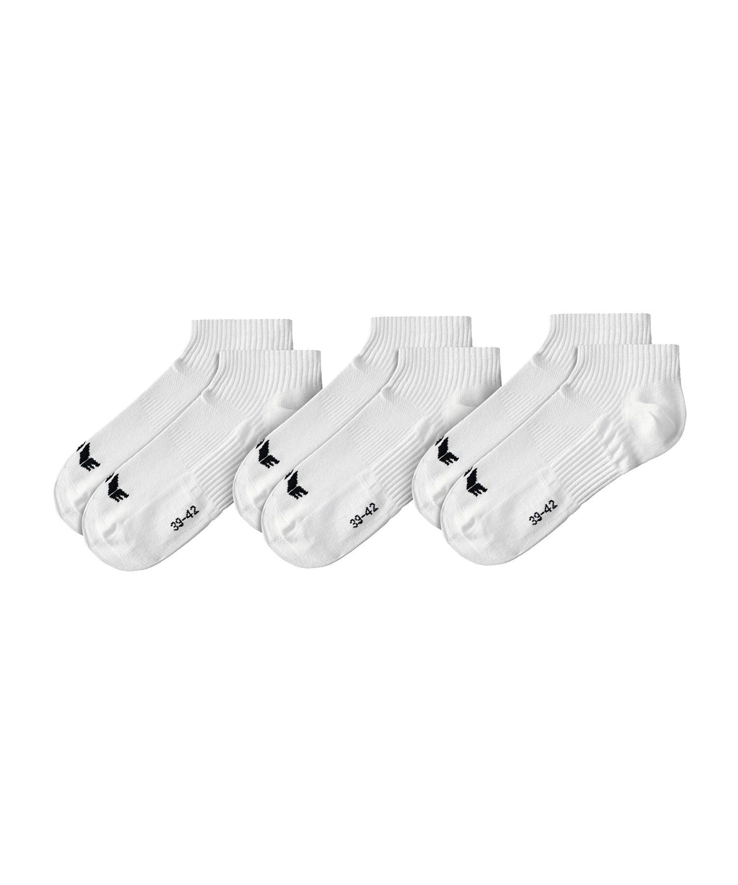 Erima Sportsocken 3-Pack Füßlinge default