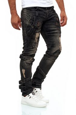 KINGZ Slim-fit-Jeans mit tollen Akzenten