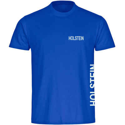 multifanshop T-Shirt Herren Holstein - Brust & Seite - Männer