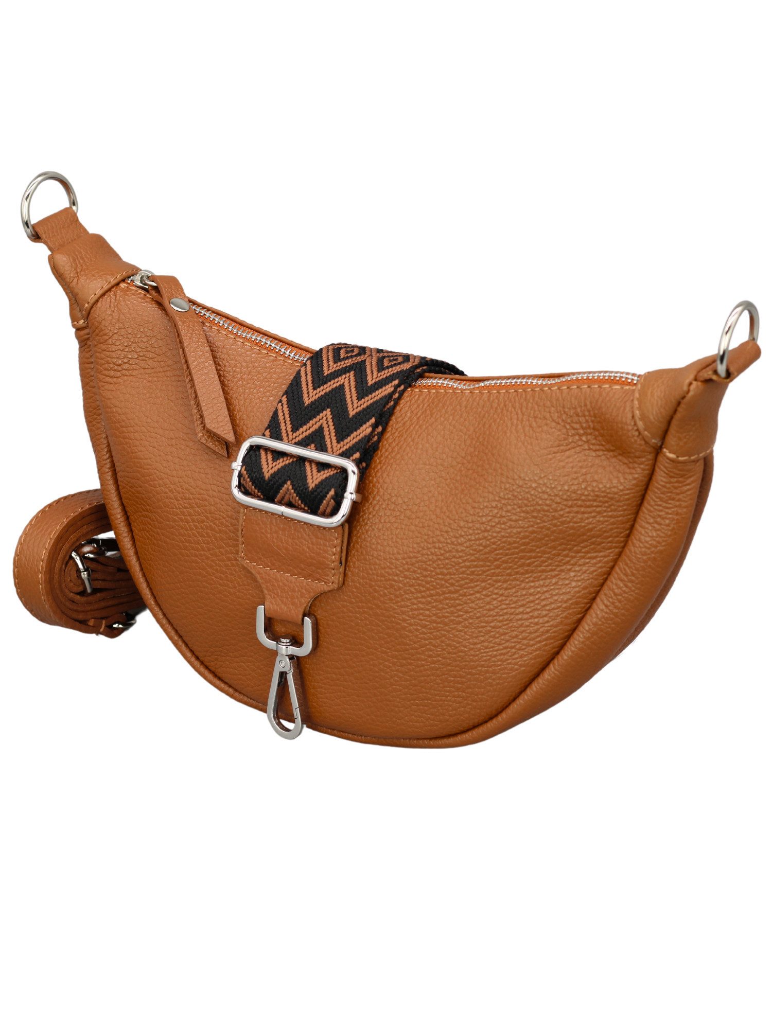 Adel Bags Schultertasche DIANA Halbmond Tasche Leder, Umhängetasche für Dam günstig online kaufen