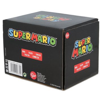 Super Mario Tasse, Keramik, 360 ml im Geschenkkarton