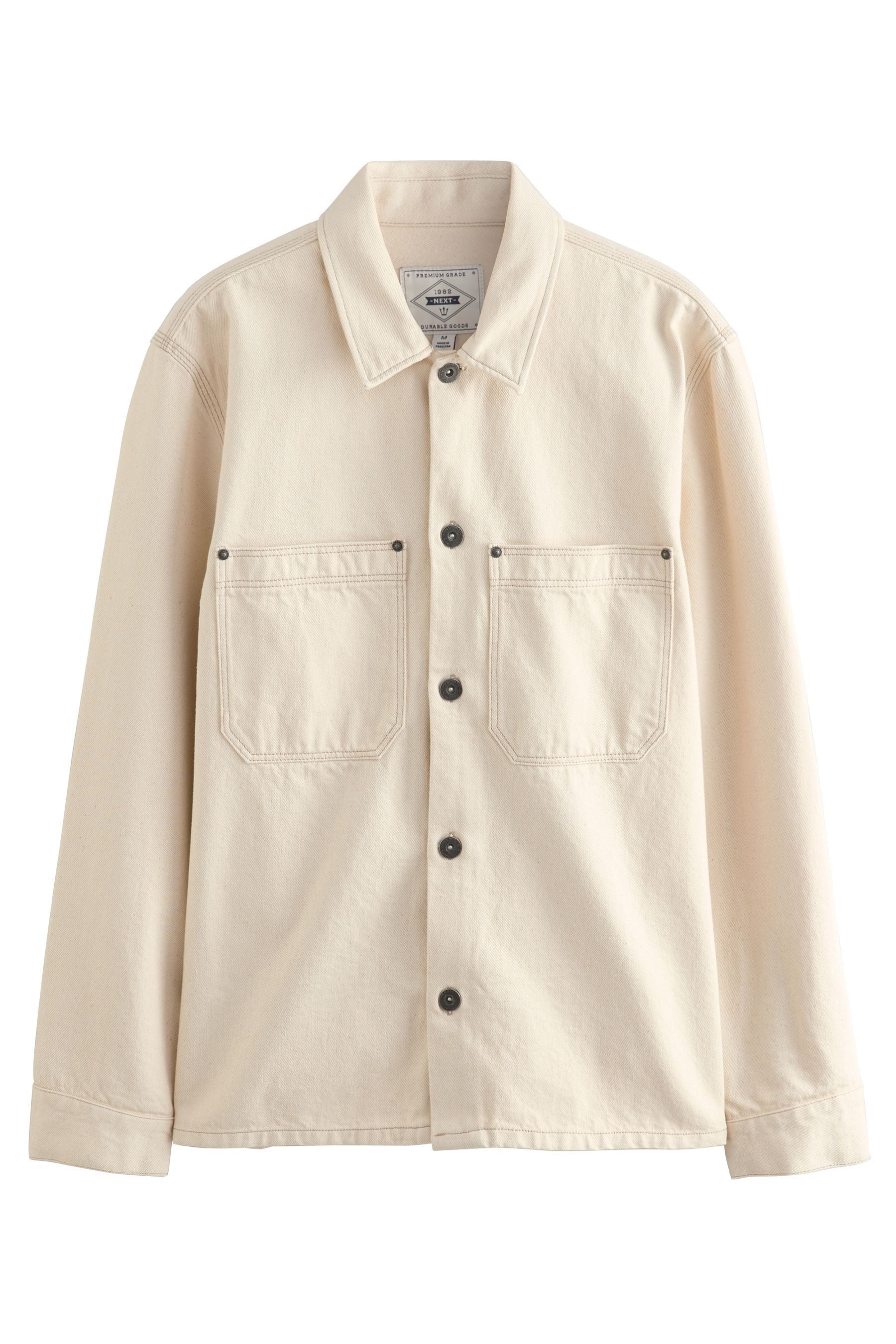 Next Jeansjacke Jeansjacke aus 100 % Baumwolle mit zwei Taschen (1-St) günstig online kaufen