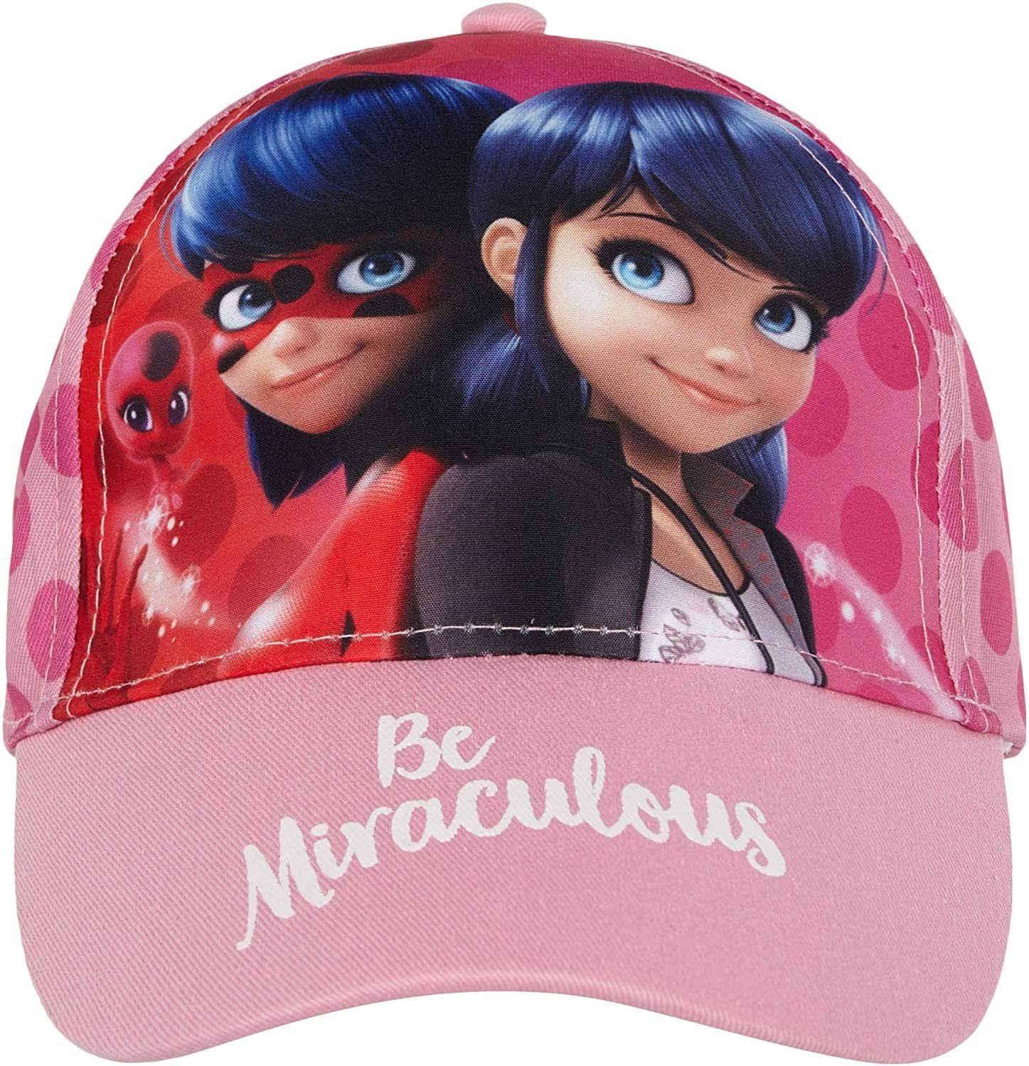 Miraculous - Ladybug Schirmmütze Ladybug Miraculous Baseball Cap Mütze Mädchen Schirmmütze Kinder Sonnenschutz Schule Kita Gr.52 + 54 – Bild 3 von 5