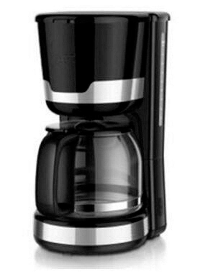 DESKI Filterkaffeemaschine Kaffeekocher Kaffeeautomat, Für 12 Tassen Kaffee (1,5 Liter)