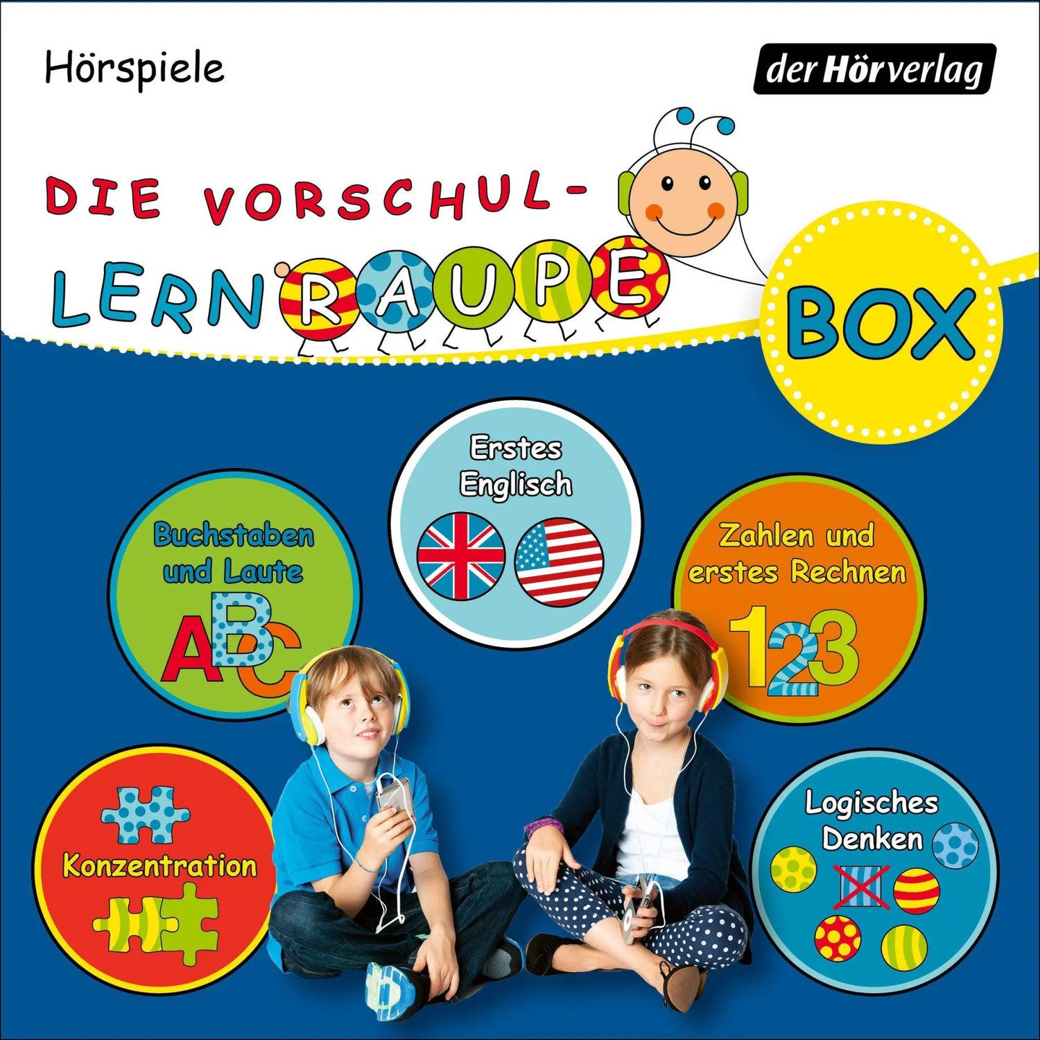 Hörspiel Die Vorschul-Lernraupen-Box