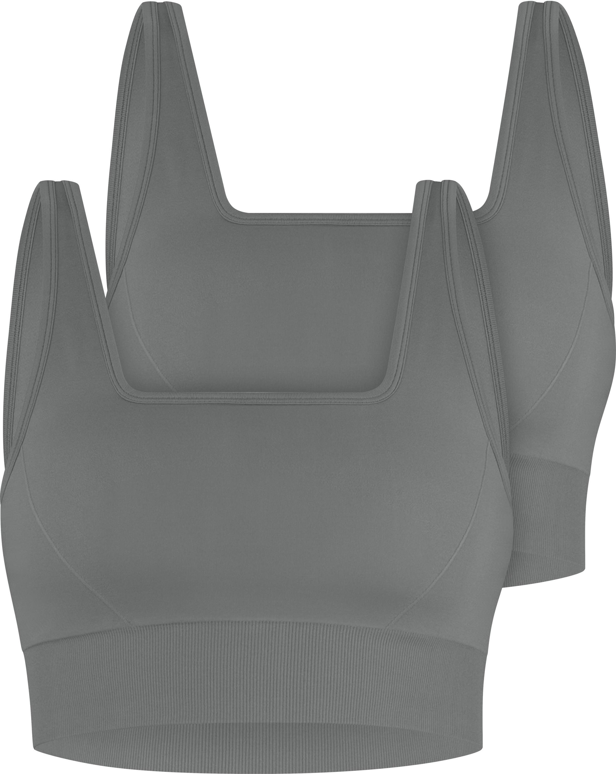 Circle Five Sport-BH Sport-BH Doppelpack (2× Medium Support Sport-BH) (Set von 2) Fitness-Top mit integrierten Cups