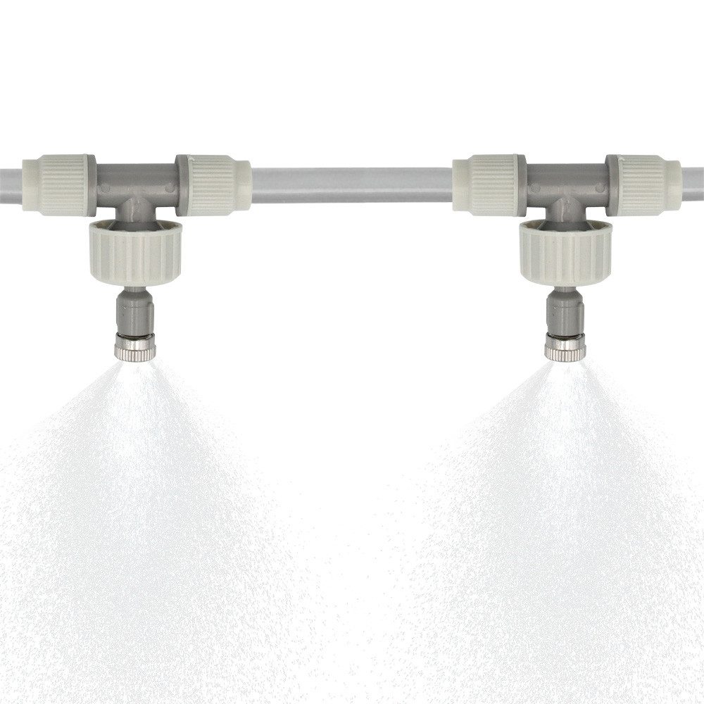 Flächenregner Sprühnebel Set 15m Bradas WHITE LINE