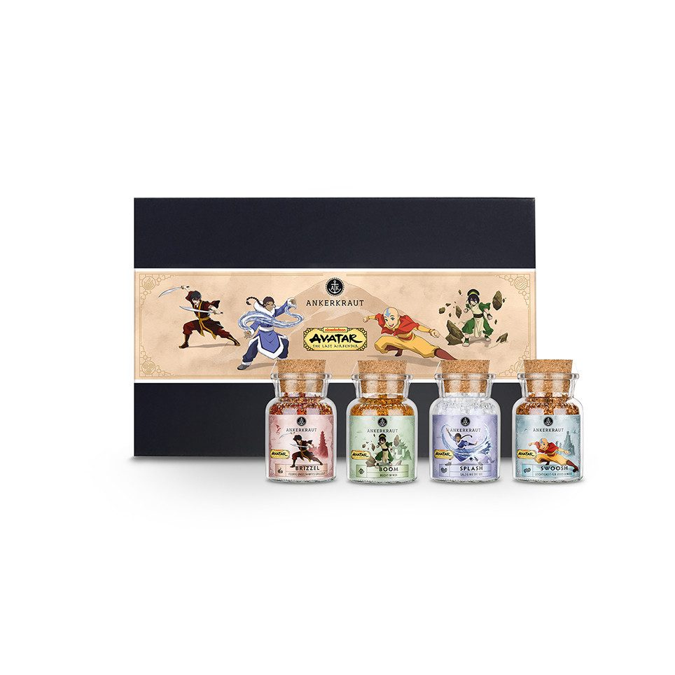 Ankerkraut Gewürz Avatar Geschenk-Box, Ankerkraut Avatar Geschenk-Box mit Gewürzen - Lizenz