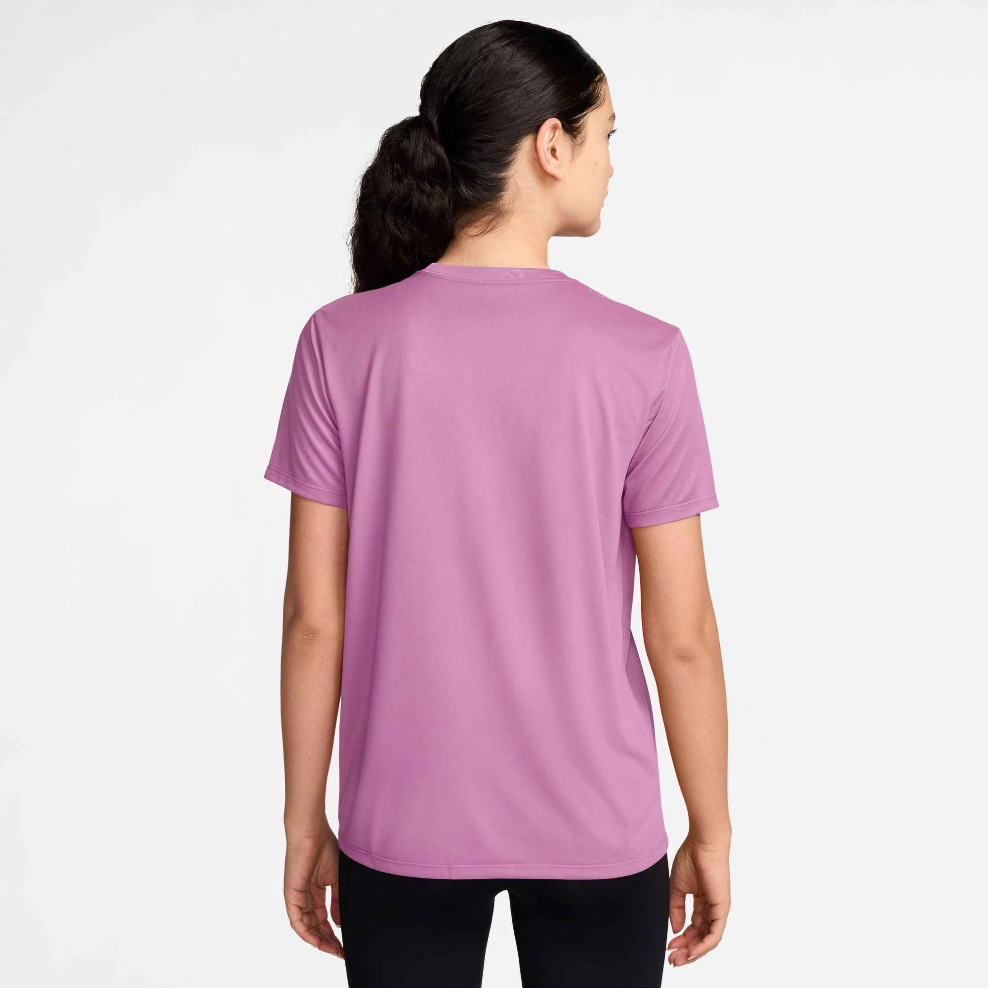 Nike T-Shirt W NK DF RLGD SS TEE sportlicher Stil, Kurzarm, für Fitness, Fußball, Yoga und Laufen