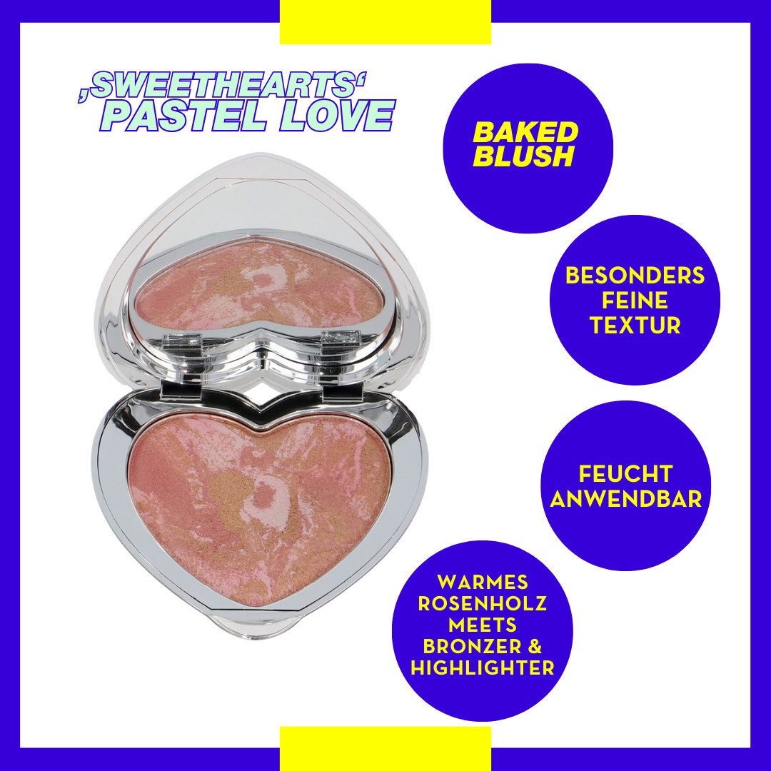 ZMILE COSMETICS Kosmetik-Set "Sweethearts" Pastel Love - Geschenk von Herzen, 3-tlg.