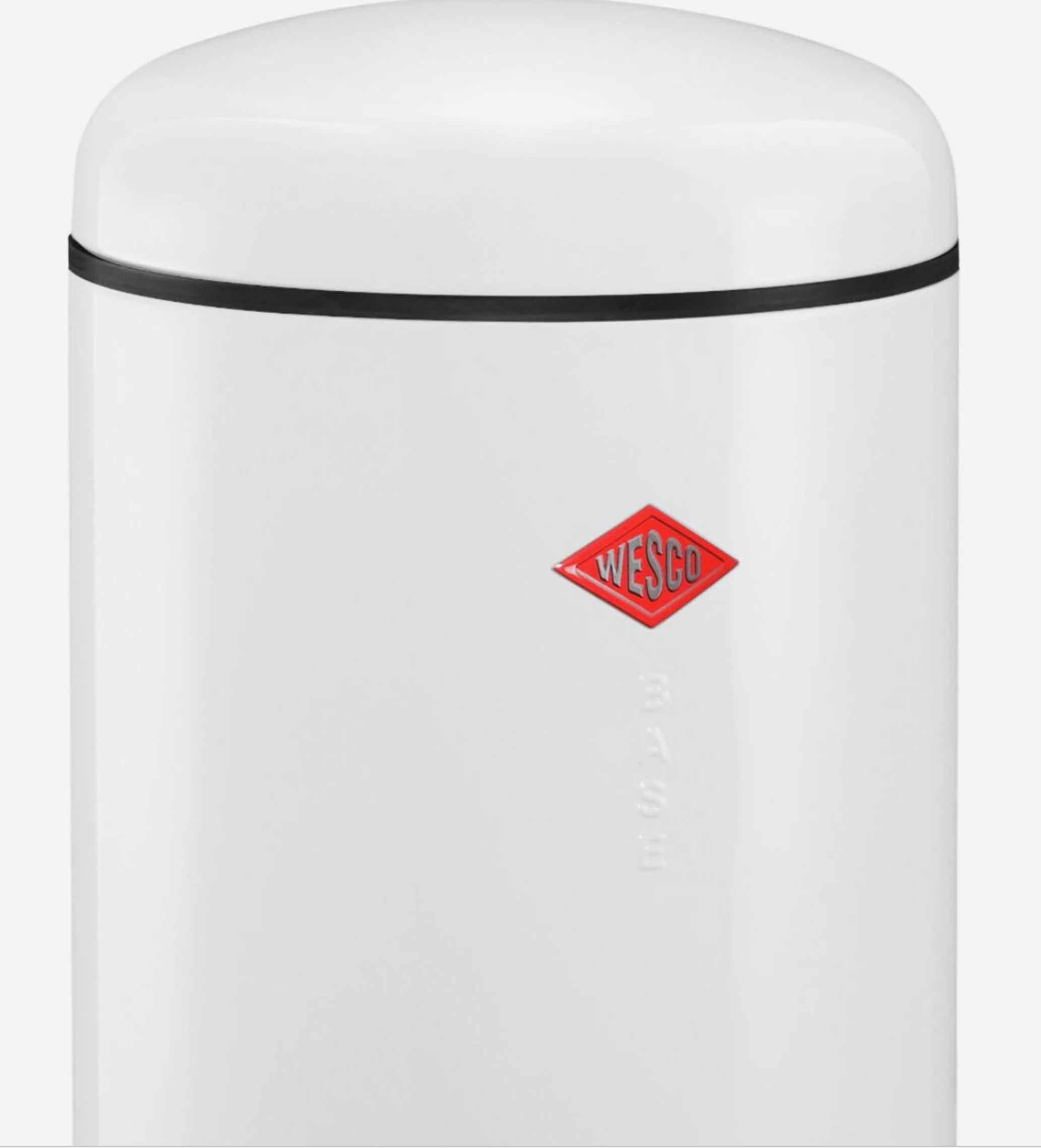 WESCO Müllsackständer WESCO® Deckel Baseboy 15-30ltr. mit Scharnier, weiß