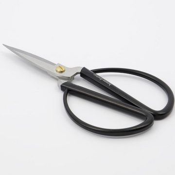 House Doctor Dekoobjekt Schere Shears Schwarz-Silber (15x8,1cm)