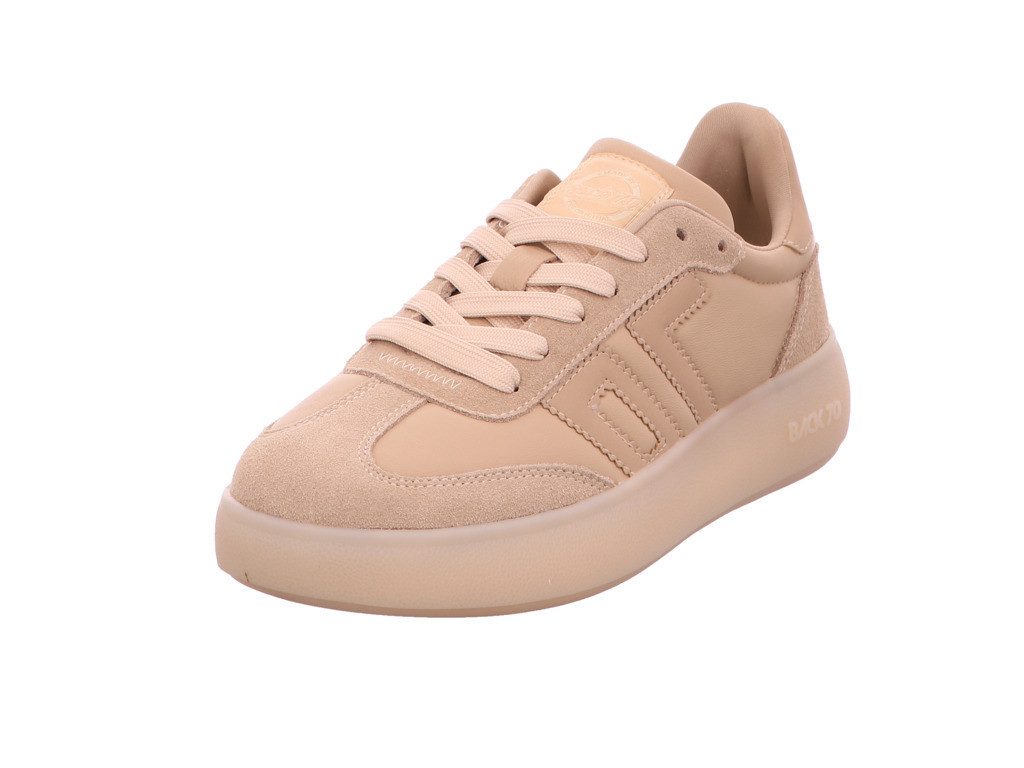 Back 70 Brookly Nappa Beige Schnürschuh