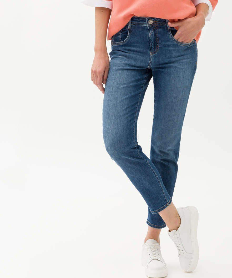 Brax 5-Pocket-Jeans Style SHAKIRA S, hochwertigen Besteht aus Baumwollmix einem