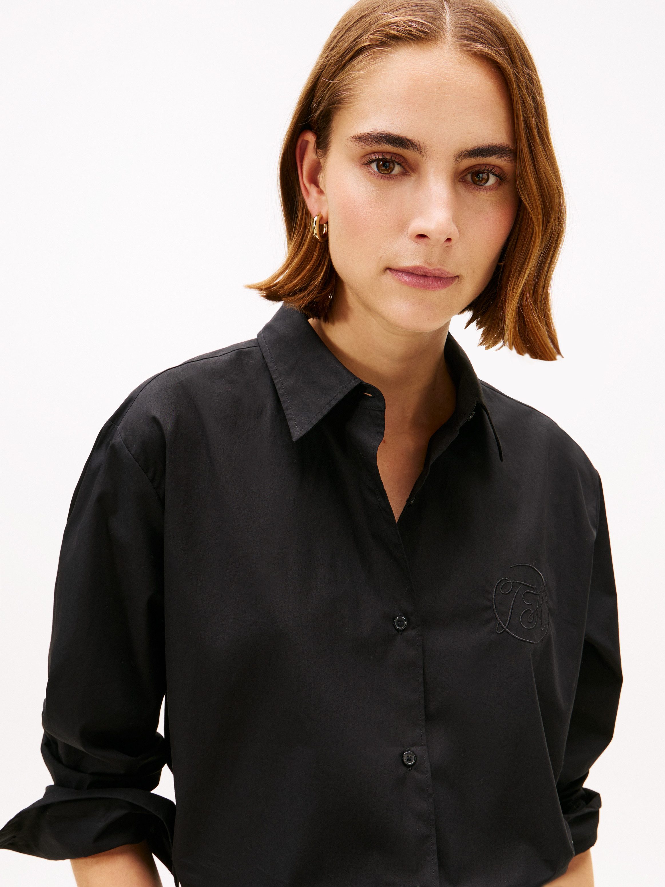 Tommy Hilfiger Hemdbluse COTTON EASY SHIRT