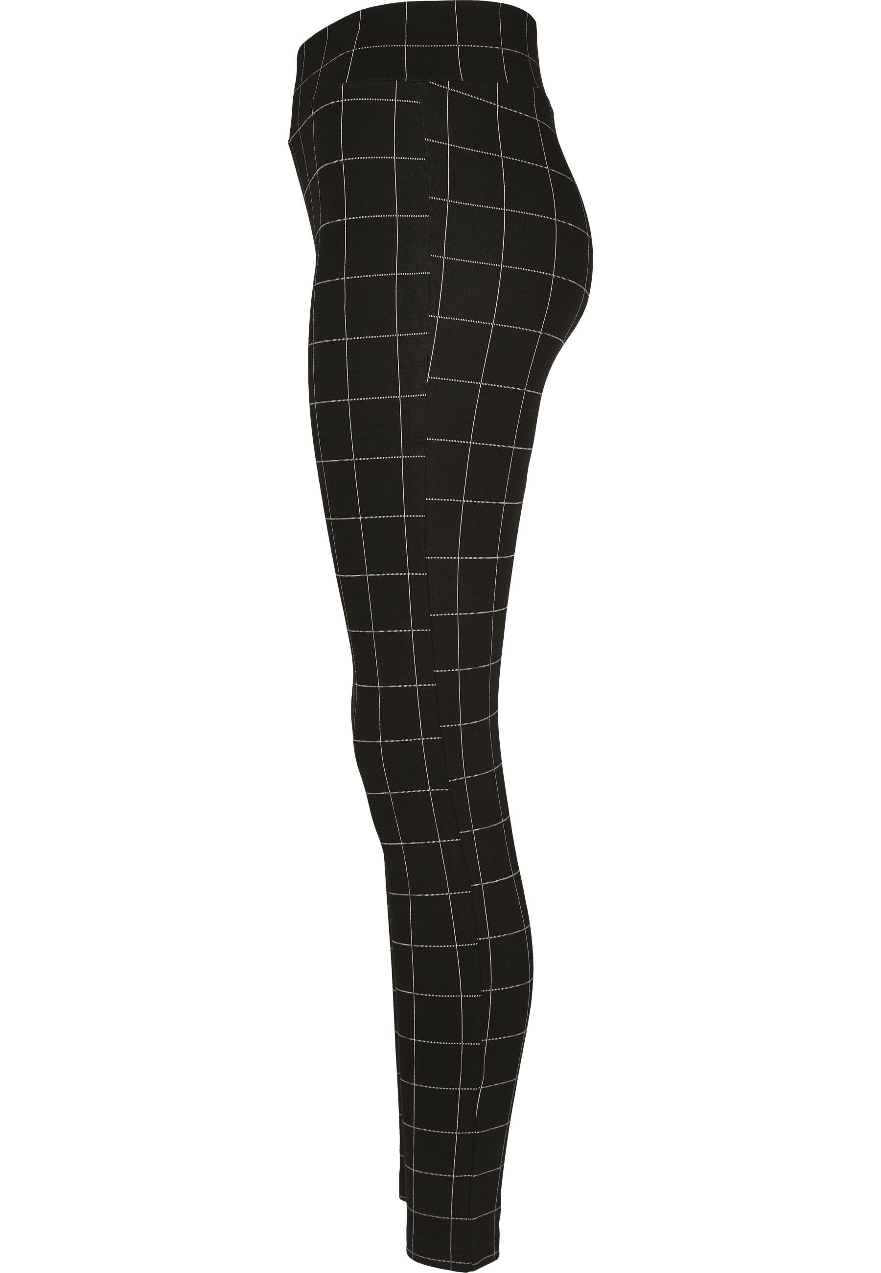 URBAN CLASSICS Leggings Urban Classics Damen Ladies Check High Waist Leggings (1-tlg)