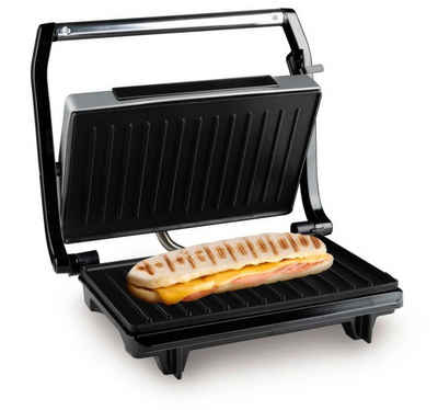 *Alpina* Kontaktgrill, 700,00 W, antihaftbeschichtet, Schwarz