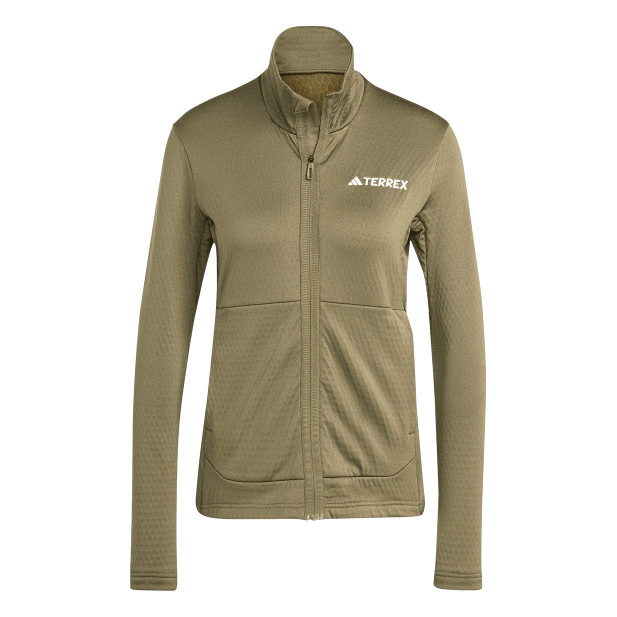 adidas Performance Fleecejacke Terrex Multi Light olivegrün Damen