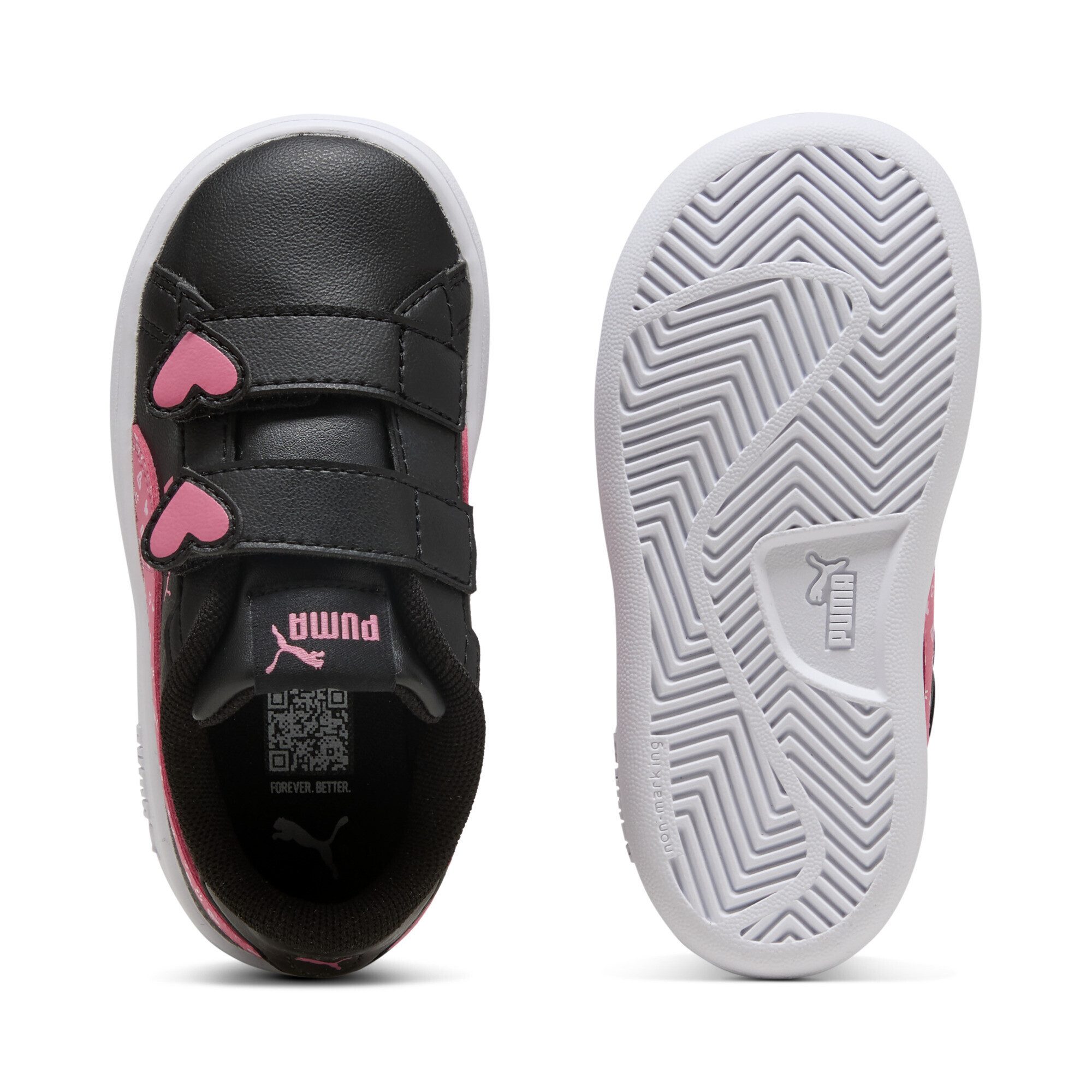 PUMA Smash 3.0 Hearty Sneakers Mädchen Sneaker – Bild 4 von 5