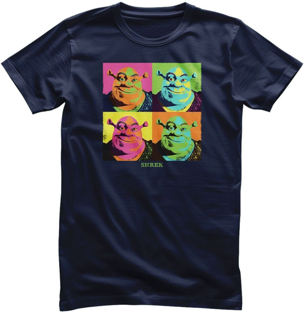 Shrek T-Shirt Shrek Pop-Art T-Shirt