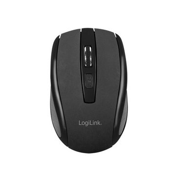 LogiLink ID0194 Funk Tastatur Maus Set Tastatur- und Maus-Set, (1 St., Maus und Tastatur), spritzwassergeschützt, 1000dpi, kabellos, 2,4Ghz, Funk