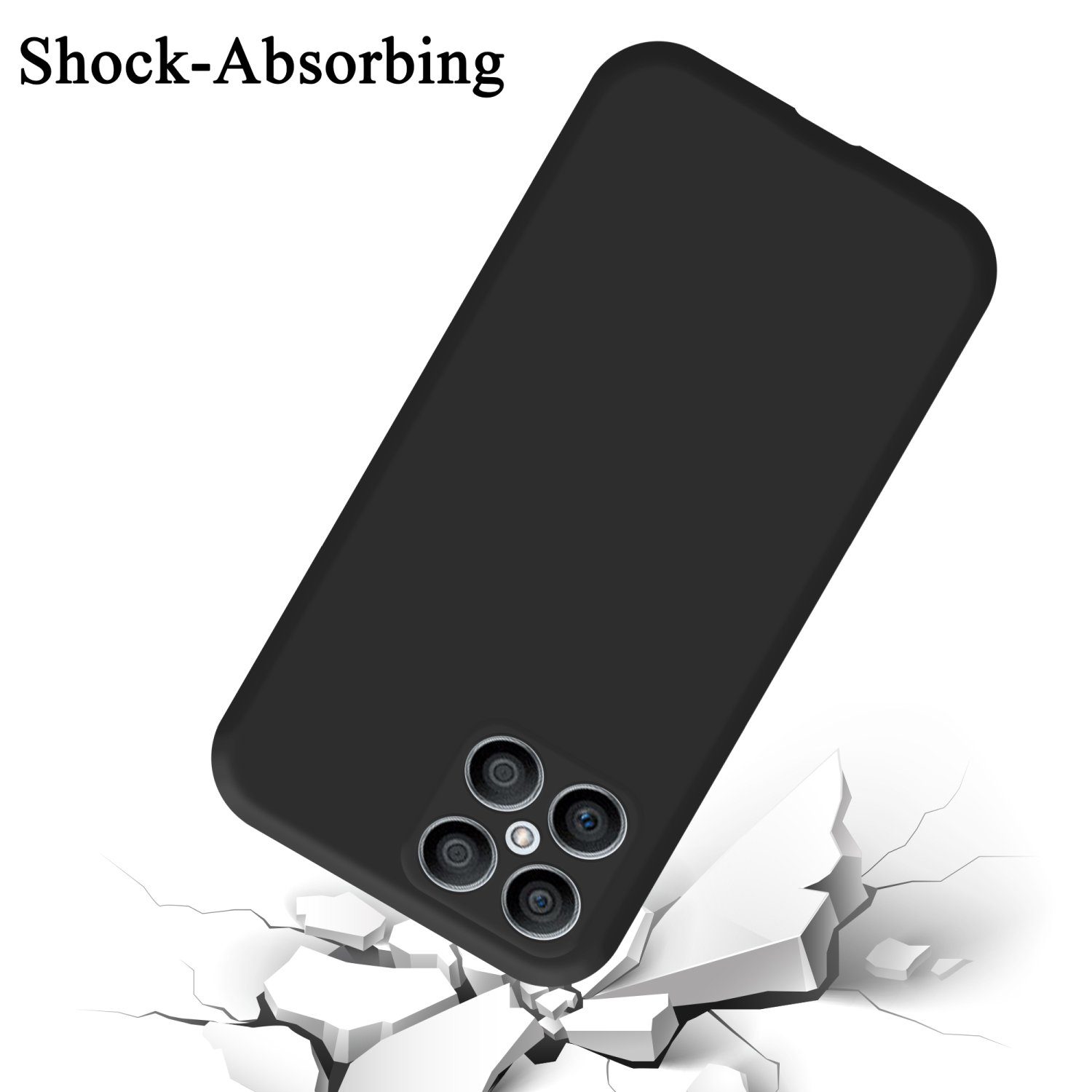 Cadorabo Handyhülle für Honor X8 4G Hülle Honor X8, Flexible Hülle TPU Silikon Schutzhülle Back Cover Case