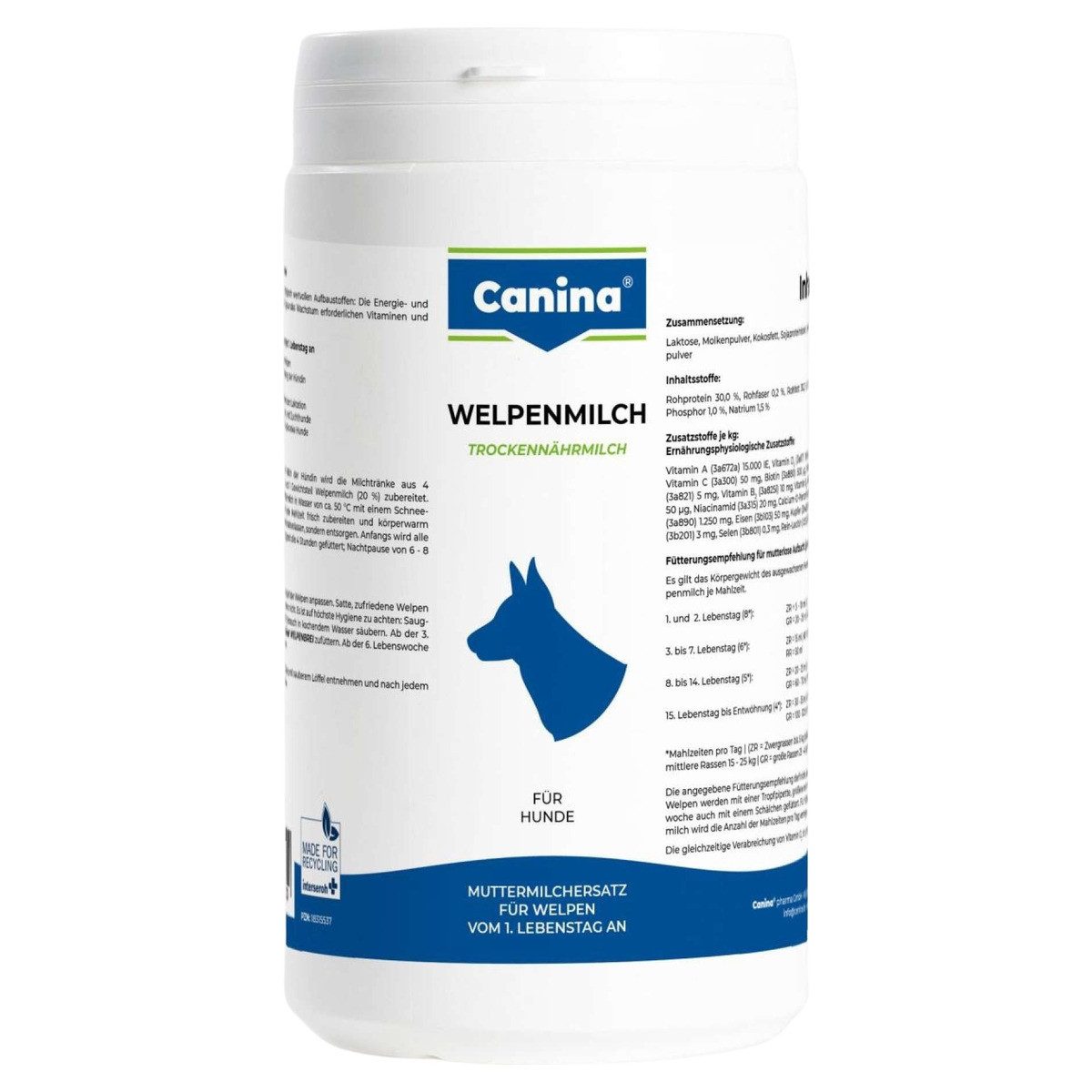 Canina Welpenmilch 450 g, für: Hund