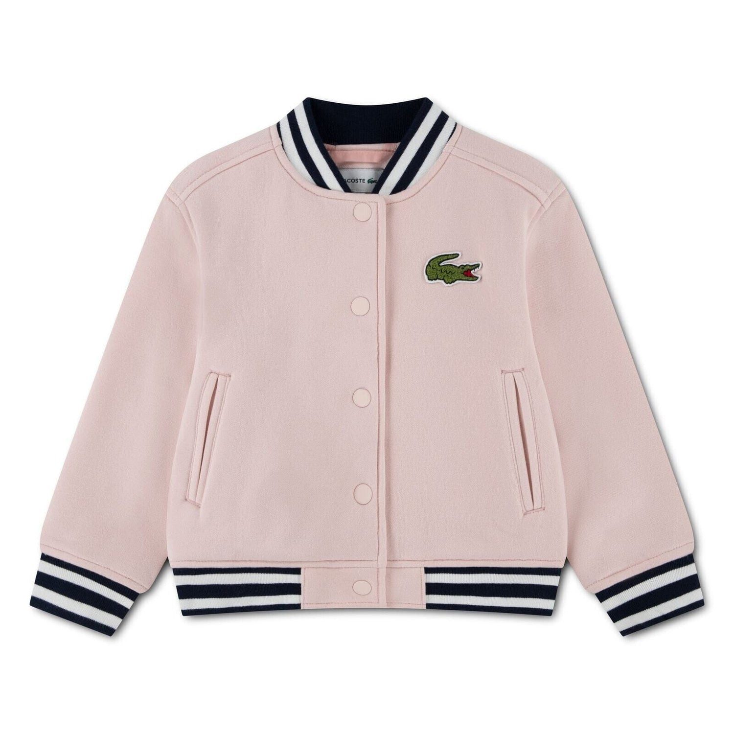Lacoste Tennisjacke Lacoste Kinder-Bomberjacke – rosa
