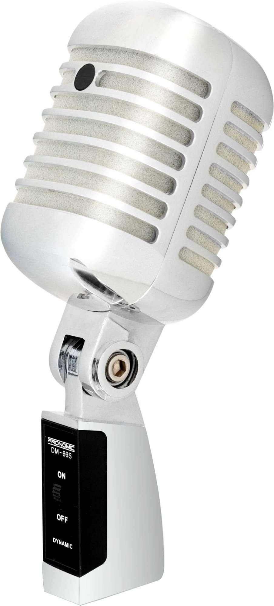 Pronomic Mikrofon DM-66 Elvis Rockabilly Dynamisches-Mikrofon, Ausgewogener, präsenter Klang