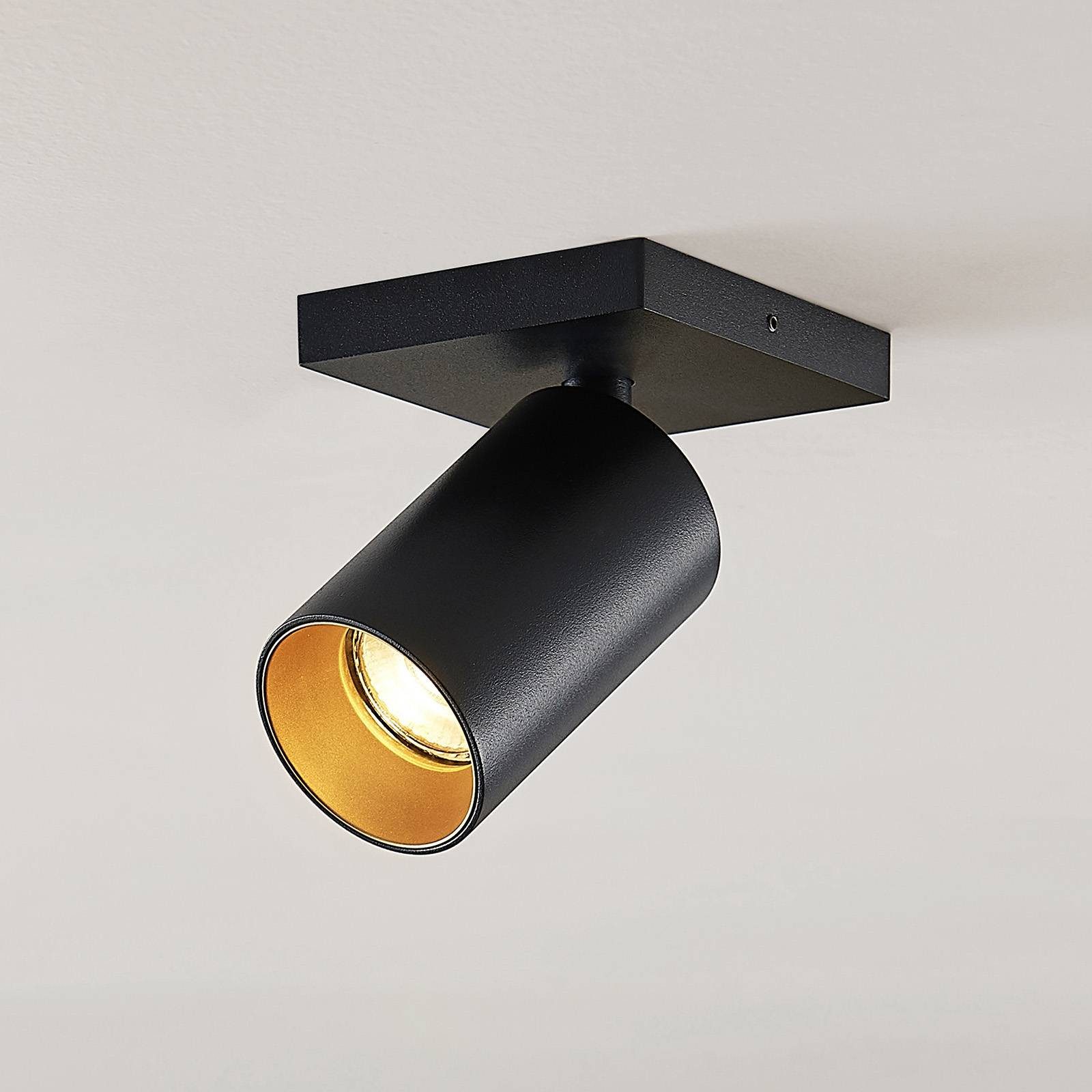 Arcchio Deckenstrahler Brinja, Metall, Schwarz IP20, 1 x 8 W LED
