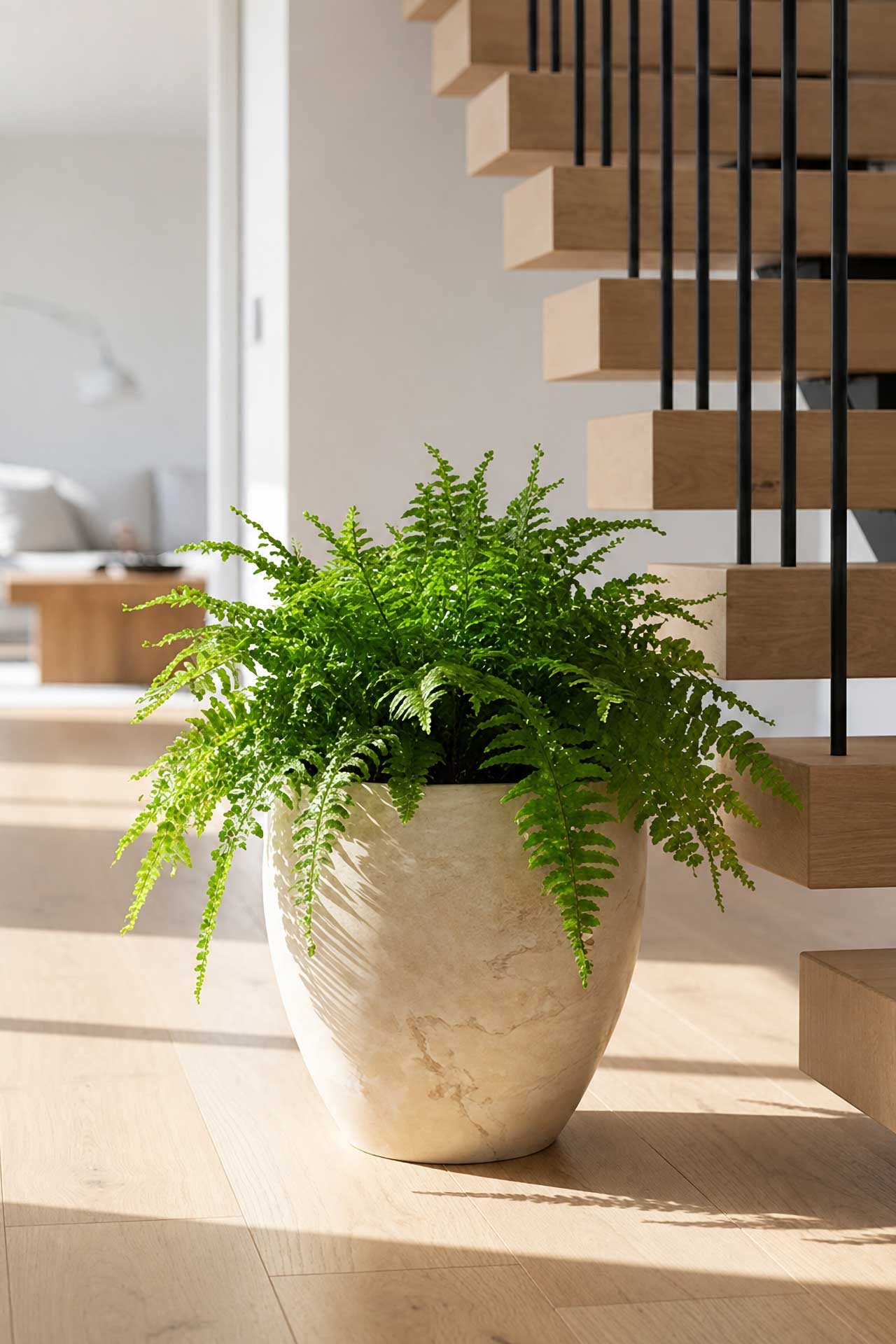 VIVANNO Blumentopf Fiberglas ANIRA Rund - Jurakalkstein Steinoptik (1 St), 45x46 cm