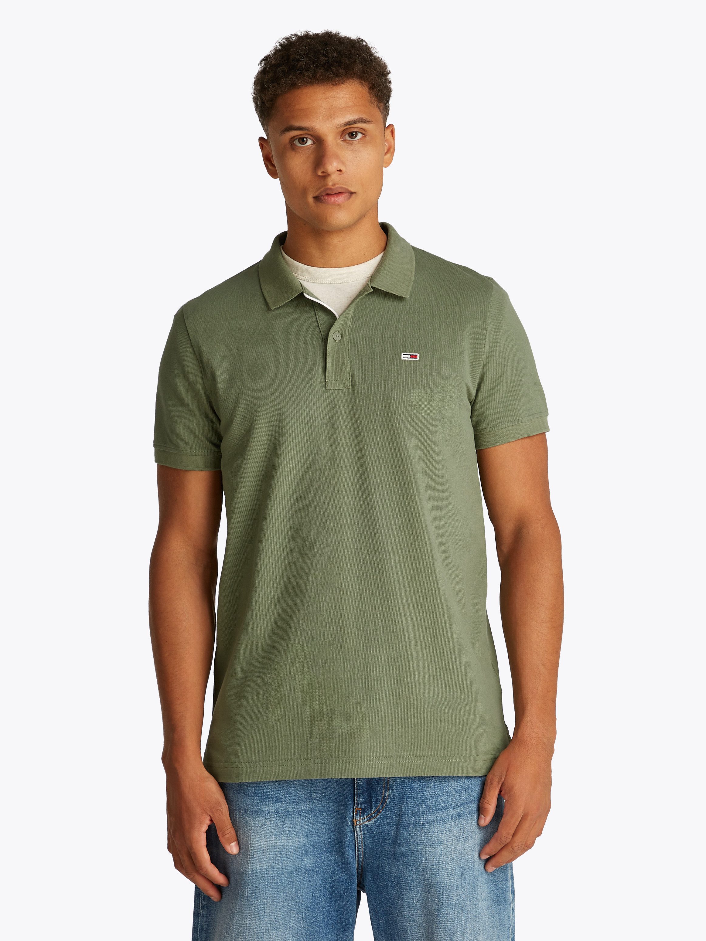 Tommy Jeans Poloshirt TJM SLIM PLACKET günstig online kaufen