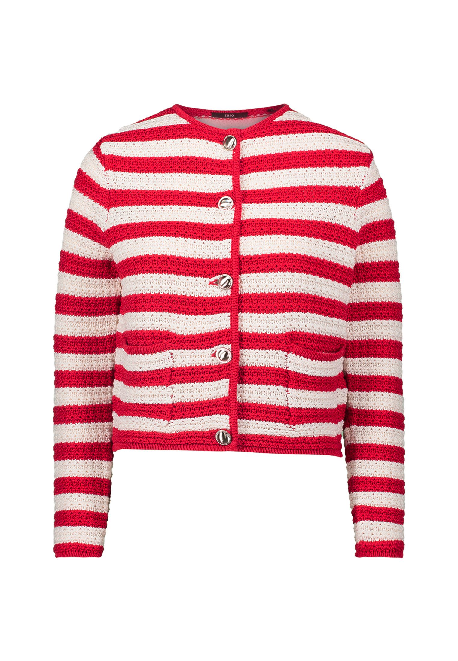Zero Strickjacke zero Strickjacke mit Streifen günstig online kaufen