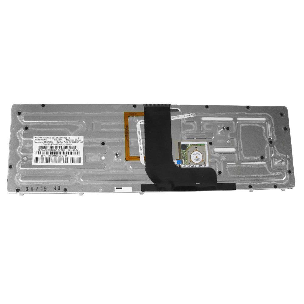 Trade-Shop Ersatzteil passend für HP ProBook 6560, 6560B, 6560P Tastatur (Tastenbelegung: Deutsch, QWERTZ / Farbe: Schwarz / mit Trackpoint)