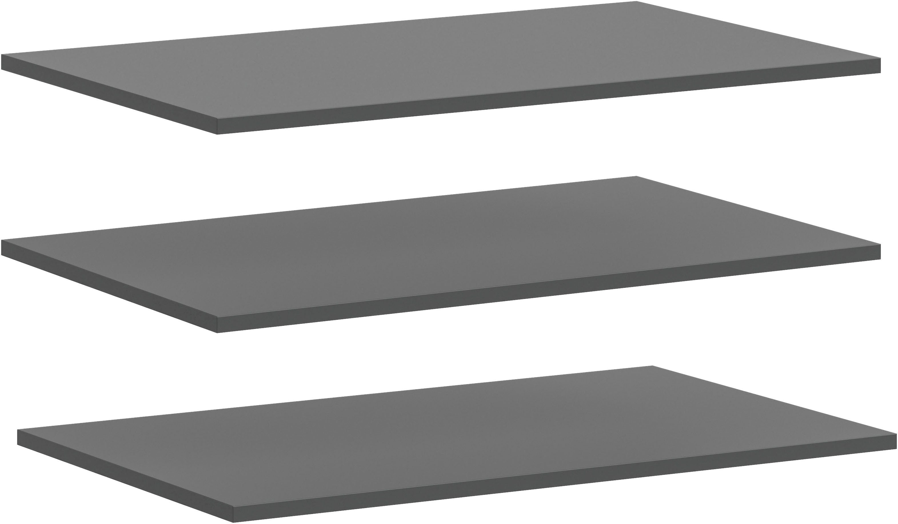 Home affaire Einlegeboden SKARDE, 3er Set, Breite 77cm (3 St., passend für den Wäscheschrank SKARDE Art. 88468546, 49814063, 79512921), in verschiedenen Farben erhältlich, Fachböden, Böden, E-Böden,Bodenset