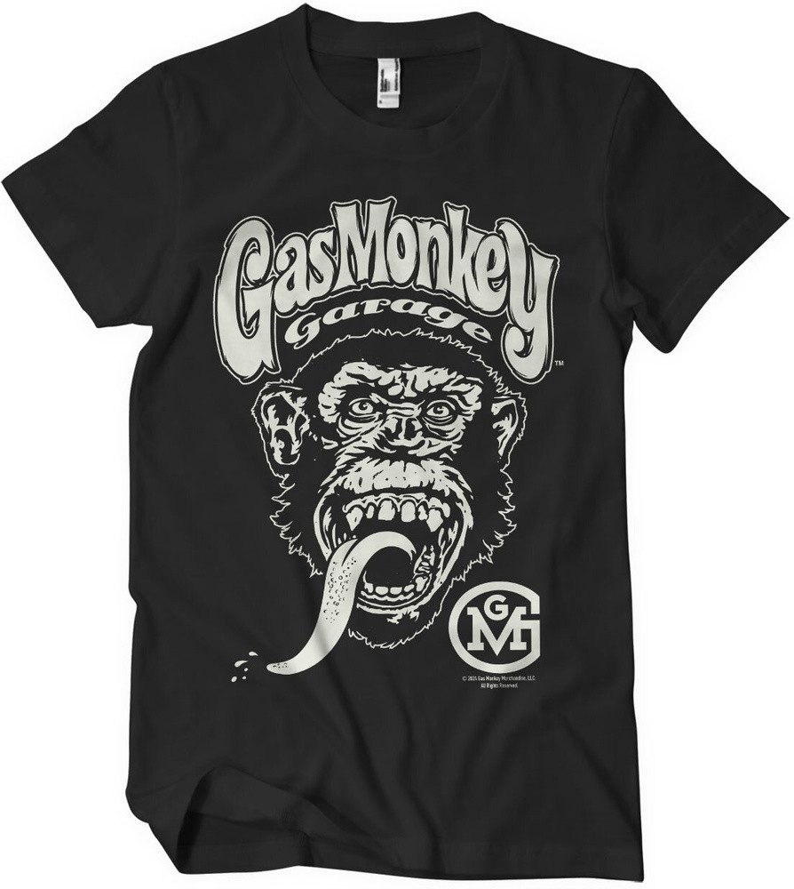 Gas Monkey Garage T-Shirt Big Brand Logo T-Shirt