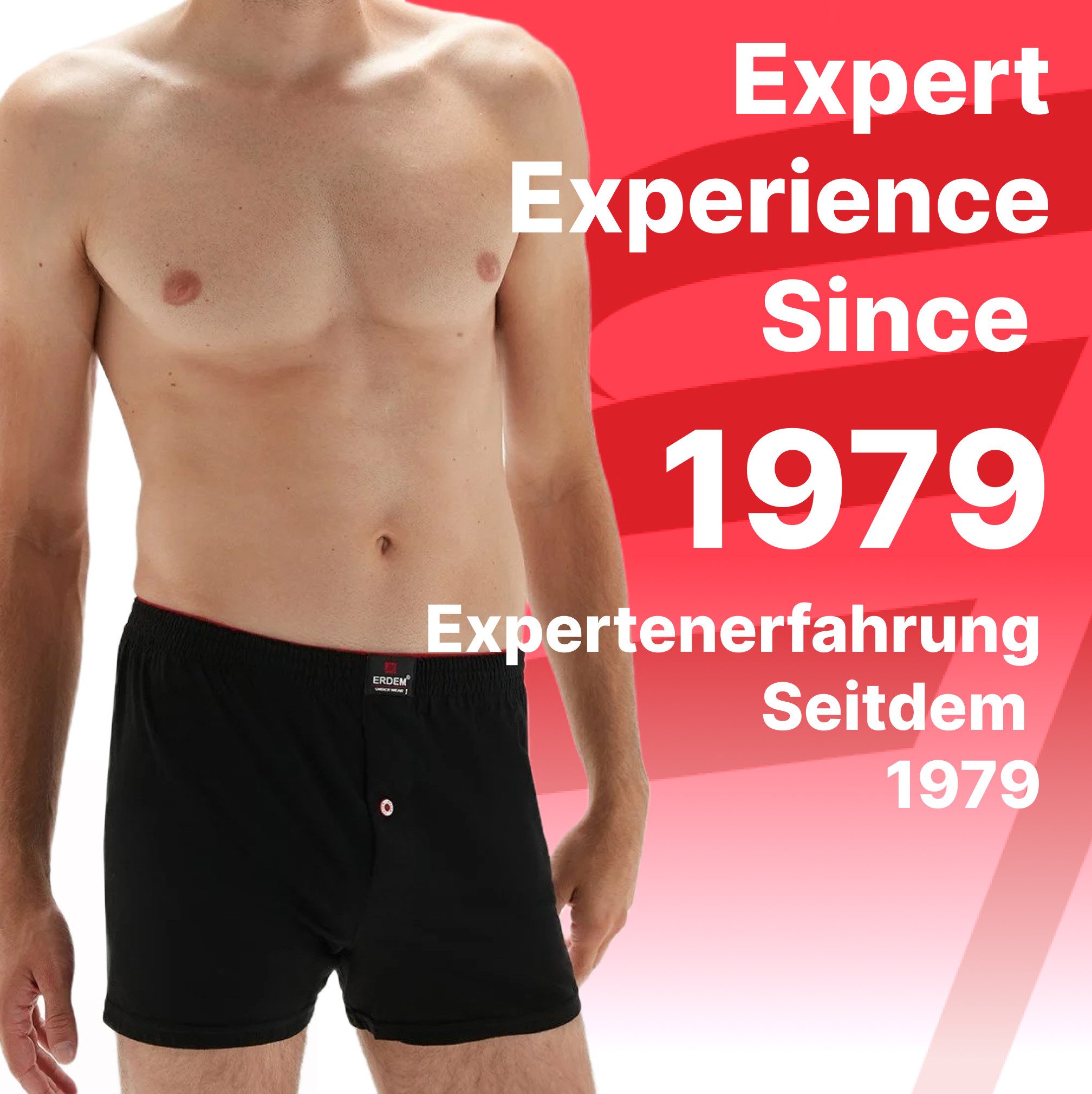erdem iç giyim Boxer Herren Boxershorts 3er-Pack, Premium Baumwolle, Atmung günstig online kaufen