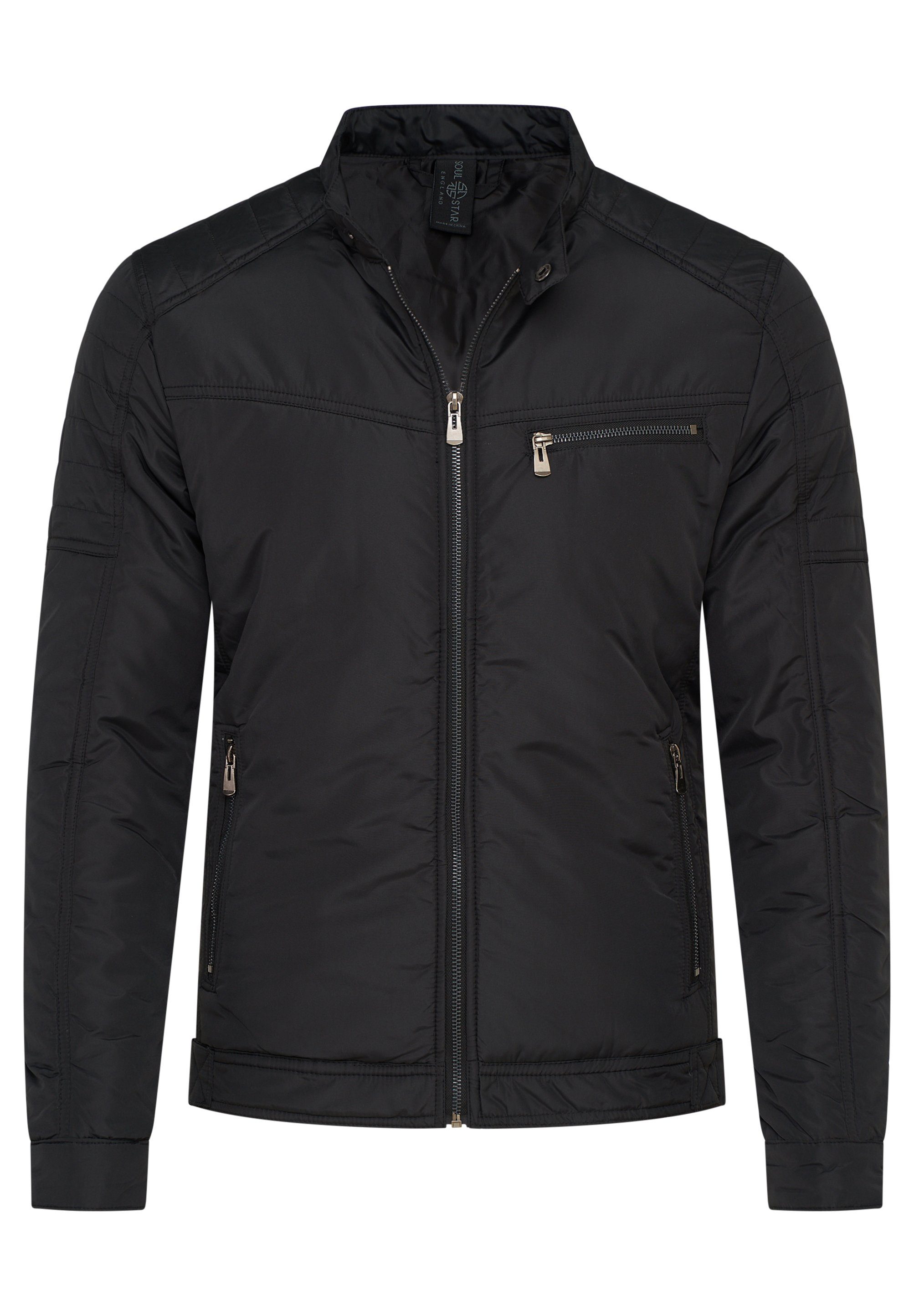 SOULSTAR Steppjacke MJELGIN Übergangsjacke im Biker-Stil günstig online kaufen