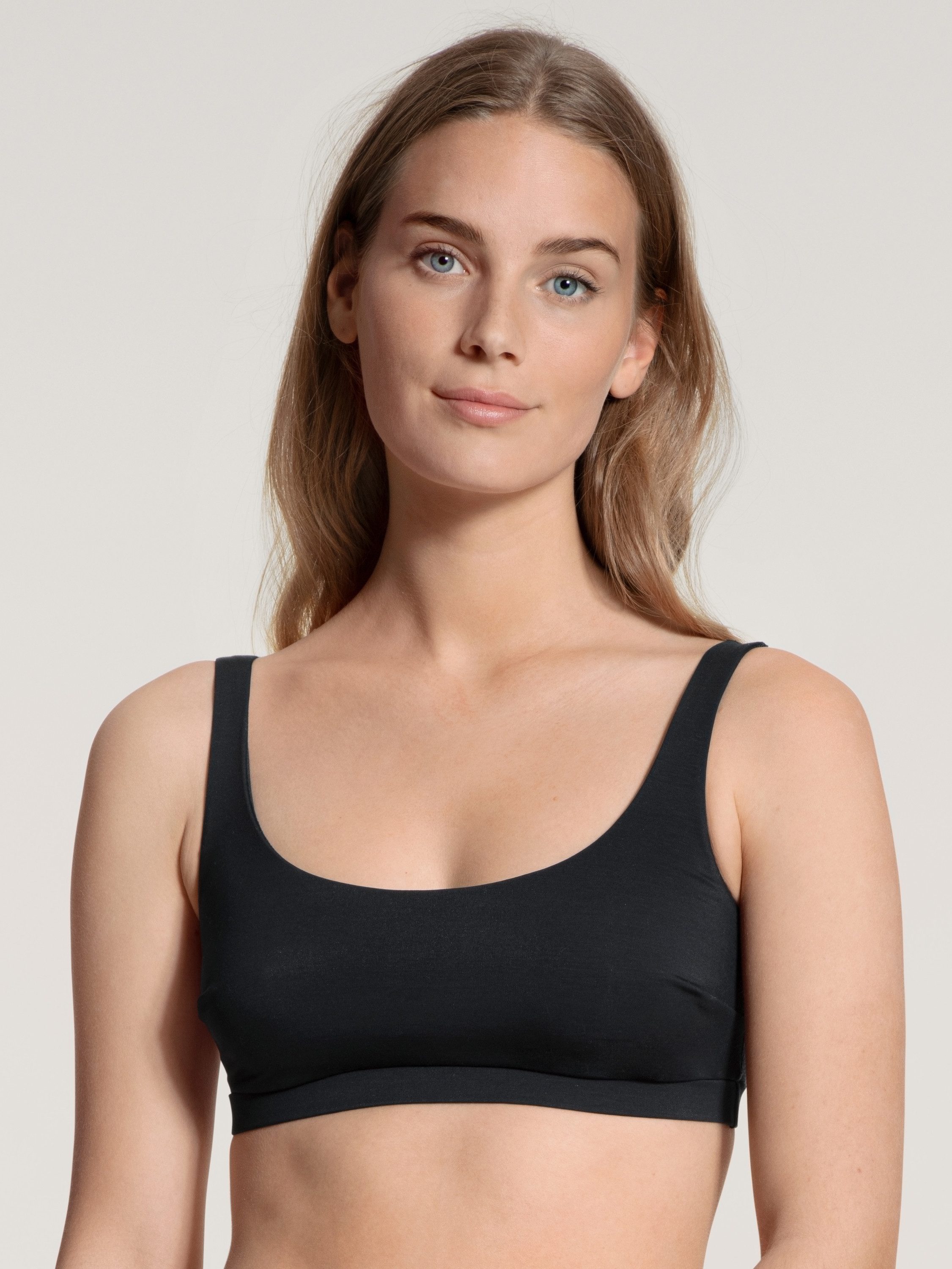 CALIDA Bustier Natural Layer Damen (1-tlg) temperaturausgleichend, schnelltrocknend