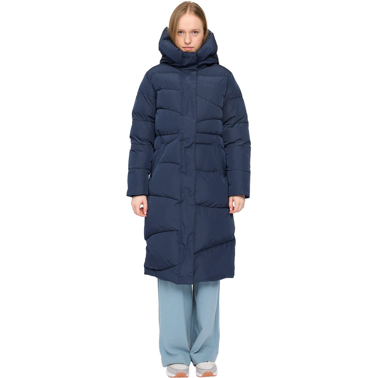 MAZINE Parka Waves Quilt Puffer Coat Waves Quilt Puffer Coat